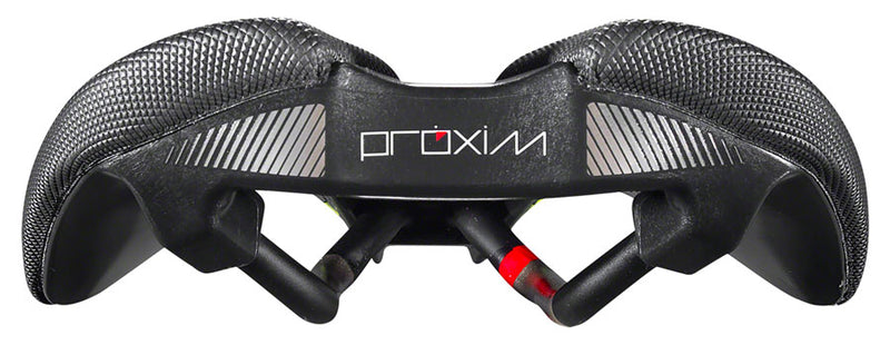 Load image into Gallery viewer, Prologo Proxim W650 Performance Saddle - Black 155 mm Width Ti-rox Rails
