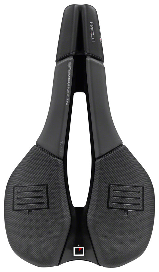 Load image into Gallery viewer, Prologo Proxim W650 Performance Saddle - Black 155 mm Width Ti-rox Rails
