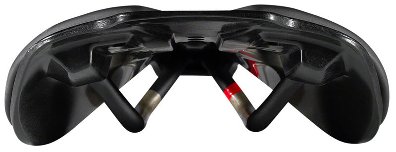 Load image into Gallery viewer, Prologo Scratch M5 Saddle - Black 140mm Width Ti-rox Rails Synthetic
