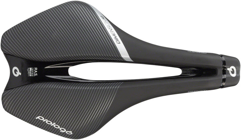 Load image into Gallery viewer, Prologo Dimension Saddle - Black 143mm Width Ti-rox Rails Synthetic
