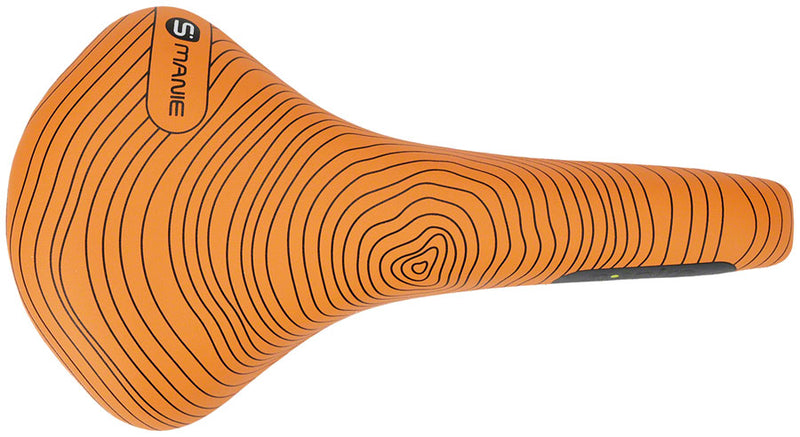 Load image into Gallery viewer, Smanie N.Spire Saddle - Chromoly, Microfiber Orange, 136
