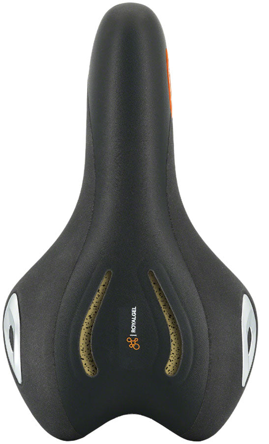 Load image into Gallery viewer, Selle Royal Lookin Stracciatella Saddle - Steel, Black, Athletic
