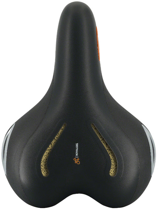 Selle Royal Lookin Stracciatella Saddle - Steel, Black, Moderate