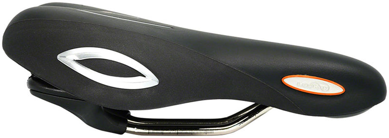 Load image into Gallery viewer, Selle Royal Lookin Stracciatella Saddle - Steel, Black, Moderate
