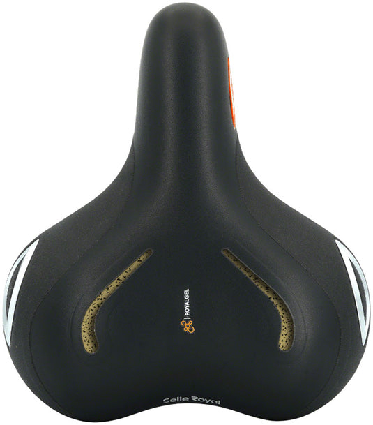 Selle Royal Lookin Stracciatella Saddle - Steel, Black, Relaxed