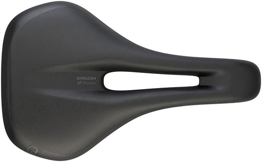 Ergon SF Saddle - Steel, Black, Women's, Medium/Large