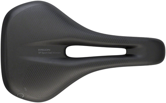 Ergon SF Sport Gel Saddle - Chromoly, Black, Women's, Medium/Large