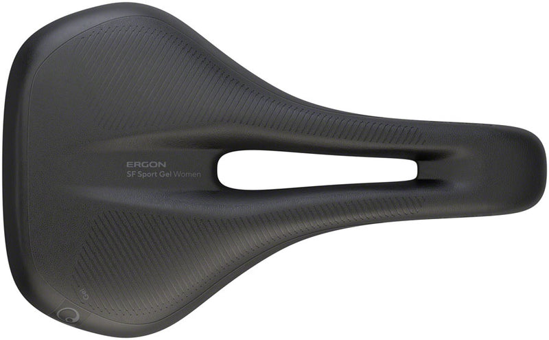 Load image into Gallery viewer, Ergon SF Sport Gel Saddle - Chromoly, Black, Women&#39;s, Small/Medium
