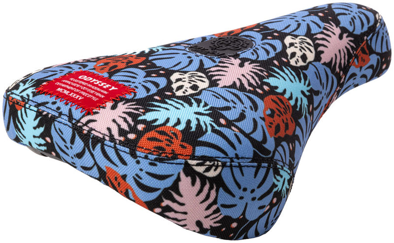 Load image into Gallery viewer, Odyssey Tropical BMX Seat - Pivotal, Multi-Color, Fat
