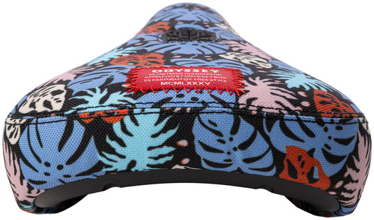 Odyssey Tropical BMX Seat - Pivotal, Multi-Color, Fat