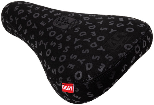 Odyssey 40th Anniversary Fat Cat Saddle BMX Unisex Black/Grey