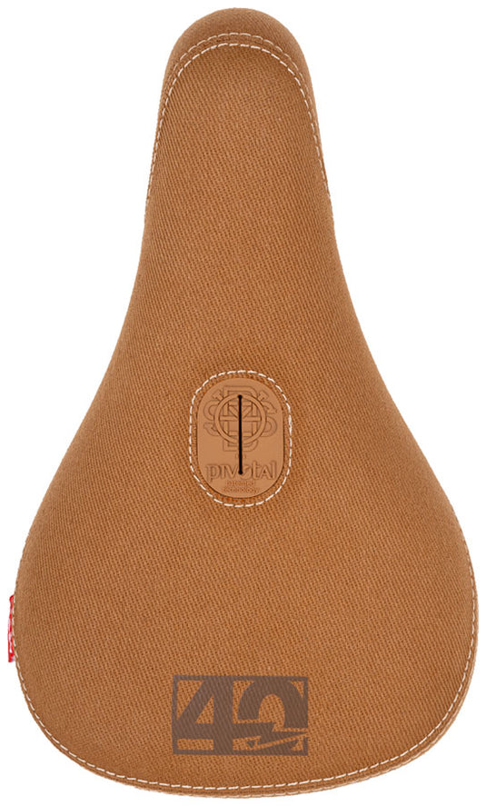 Odyssey 40th Anniversary BMX Seat - Pivotal, Fat, Brown Canvas