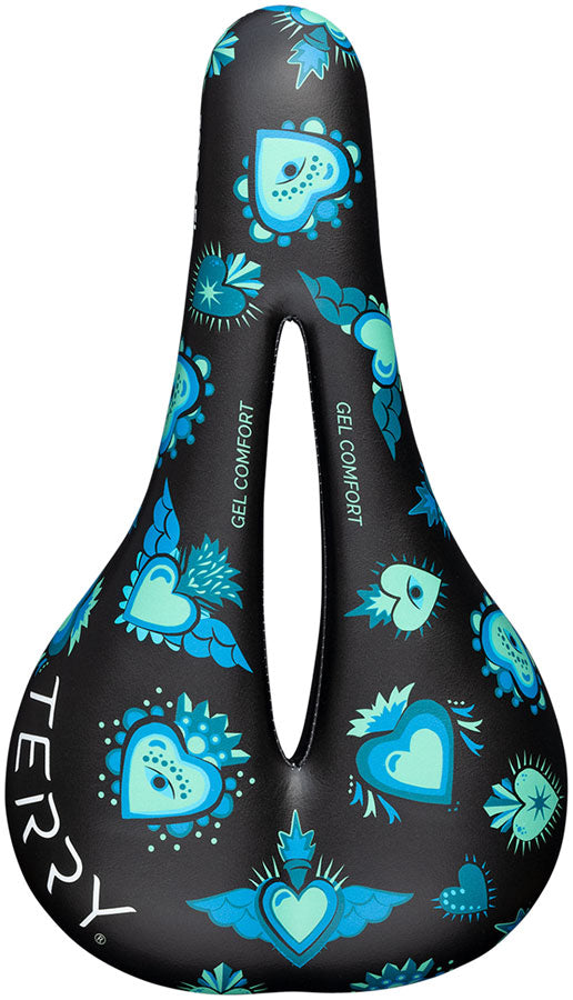 Terry Topo Gel Saddle - Chromoly, Milagro Noche