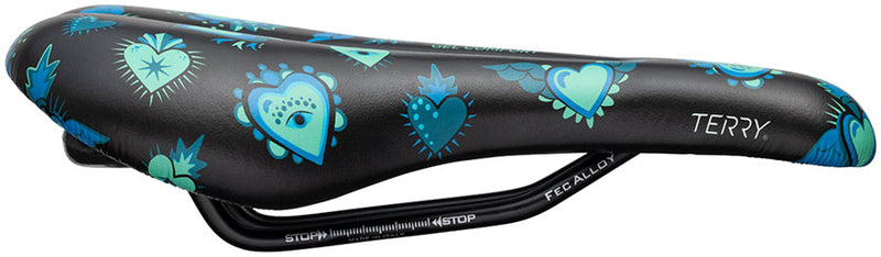 Load image into Gallery viewer, Terry Topo Gel Saddle - Chromoly, Milagro Noche
