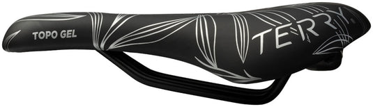 Terry Topo Gel Saddle - Chromoly, Mtn Leaf