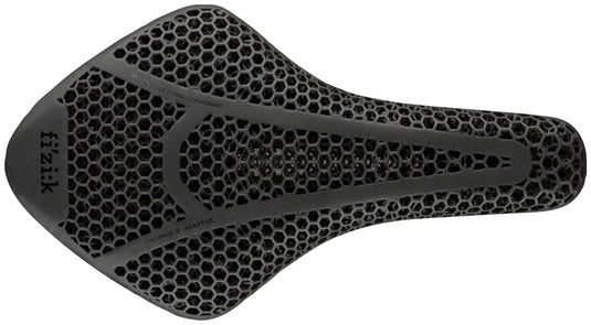 Fizik Transiro Aeris Short Distance R1 Adaptive Saddle - Carbon, 135mm, Black