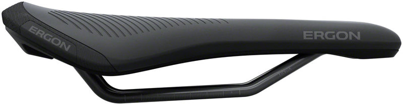 Load image into Gallery viewer, Ergon SMS Comp Saddle - TiNox SL, Black, Men&#39;s, Small/Medium
