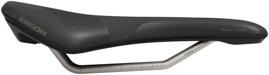 Ergon SR Allroad Comp Saddle - TiNox XP, Black, Women's, Medium/Large