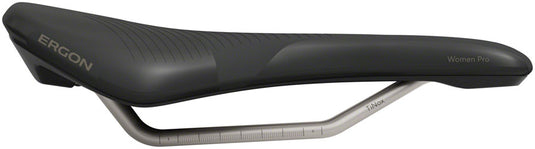 Ergon SR Allroad Pro Saddle - TiNox SL, Black, Women's, Small/Medium