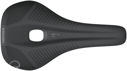 Ergon SRS Comp Saddle - TiNox XP, Black, Men's, Small/Medium