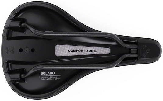 WTB Solano Saddle - Carbon, Black, Medium, Fusion Form