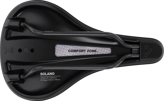 WTB Solano Wide Fusion Form Carbon Black Saddle MTB Unisex Black