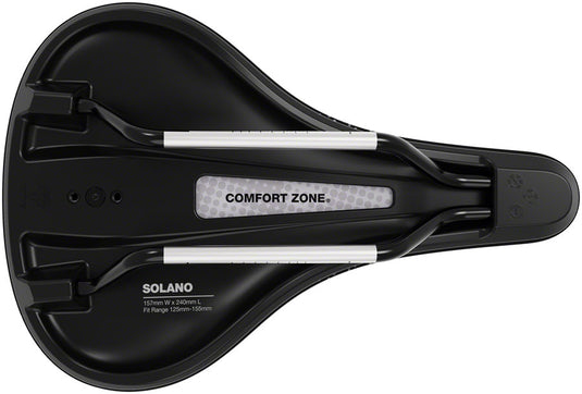WTB Solano Wide Fusion Form Chromoly Black Saddle MTB Unisex Black
