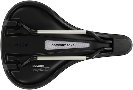 WTB Solano Wide Fusion Form Titanium Black Saddle MTB Unisex Black