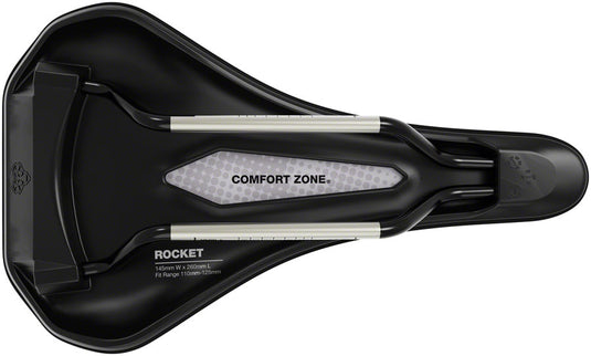WTB Rocket Medium Titanium Fusion Form Black Saddle MTB Unisex Black