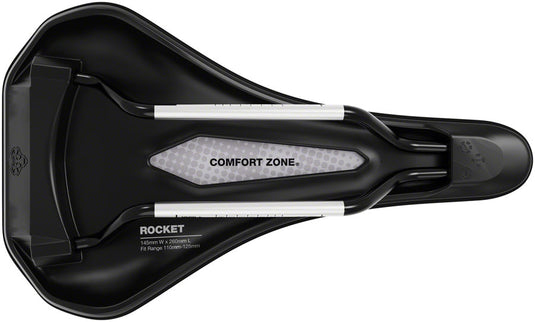 WTB Rocket Medium Stainless Fusion Form Black Saddle MTB Unisex Black