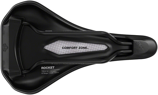 WTB Rocket Medium Steel Fusion Form Black Saddle MTB Unisex Black