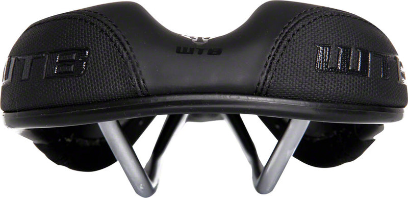 Load image into Gallery viewer, WTB Speed Comp Saddle - Steel, Black Shock Absorbing, Synthetic Cover
