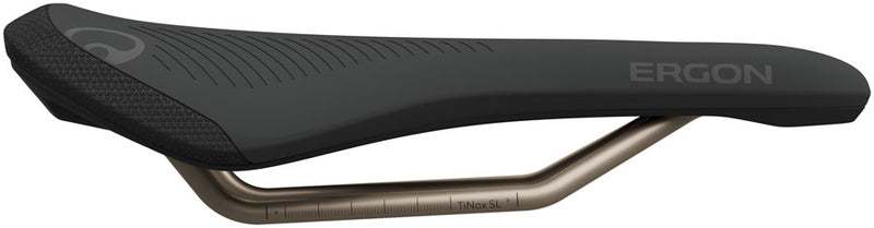 Load image into Gallery viewer, Ergon SMS Pro Saddle - TiNox SL, Black, Men's, Medium/Large
