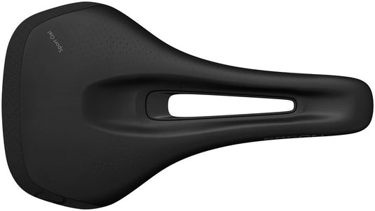 Ergon SMS Sport Gel Saddle - TiNox SL, Black, Men's, Medium/Large