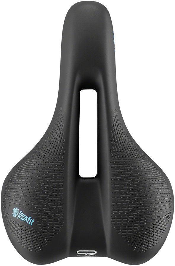 Load image into Gallery viewer, Selle Royal Float Saddle - Steel, Black, Moderate
