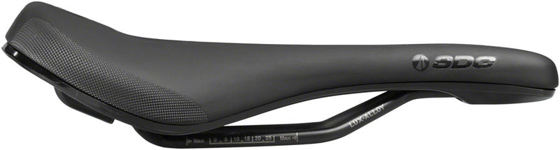Load image into Gallery viewer, SDG Bel-Air V3 MAX Saddle - Lux-Alloy, Black, Sonic Welded Sides
