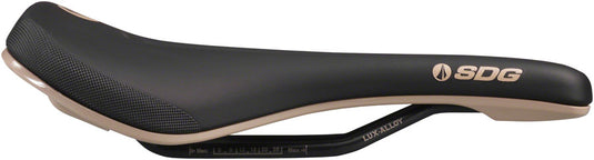 SDG Bel-Air V3 MAX Saddle - Lux-Alloy, Black/Tan, Sonic Welded Sides