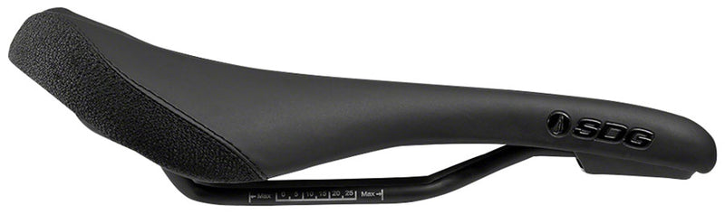 Load image into Gallery viewer, SDG Bel-Air V3 Traditional Saddle - Lux-Alloy, Black
