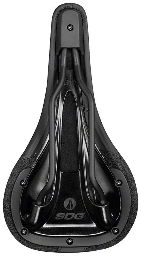 Load image into Gallery viewer, SDG Bel-Air V3 Traditional Saddle - Lux-Alloy, Black
