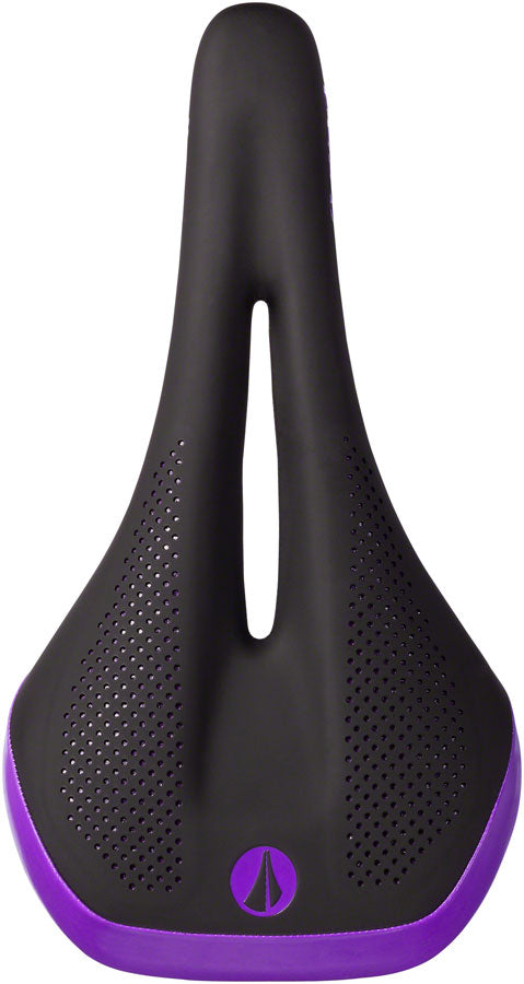 Load image into Gallery viewer, SDG Allure V2 Saddle - Lux-Alloy, Black/Purple
