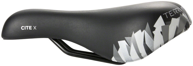 Load image into Gallery viewer, Terry Cite X Saddle - Black 175mm Width Synthetic Vinyl Cover Womens

