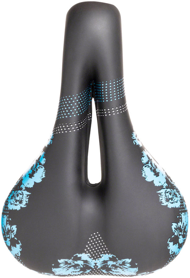 Load image into Gallery viewer, Terry Cite X Gel Saddle - Black 165mm Width Chromoly Rails Womens
