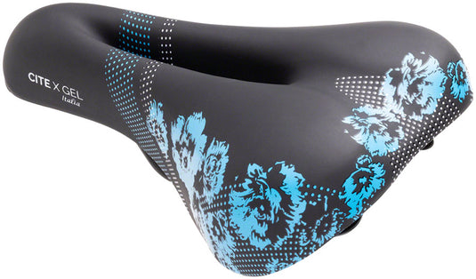 Terry Cite X Gel Saddle - Black 165mm Width Chromoly Rails Womens