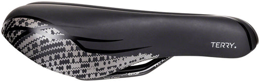 Terry Cite Y Gel Saddle - Black 165mm Width Chromoly Rails Mens