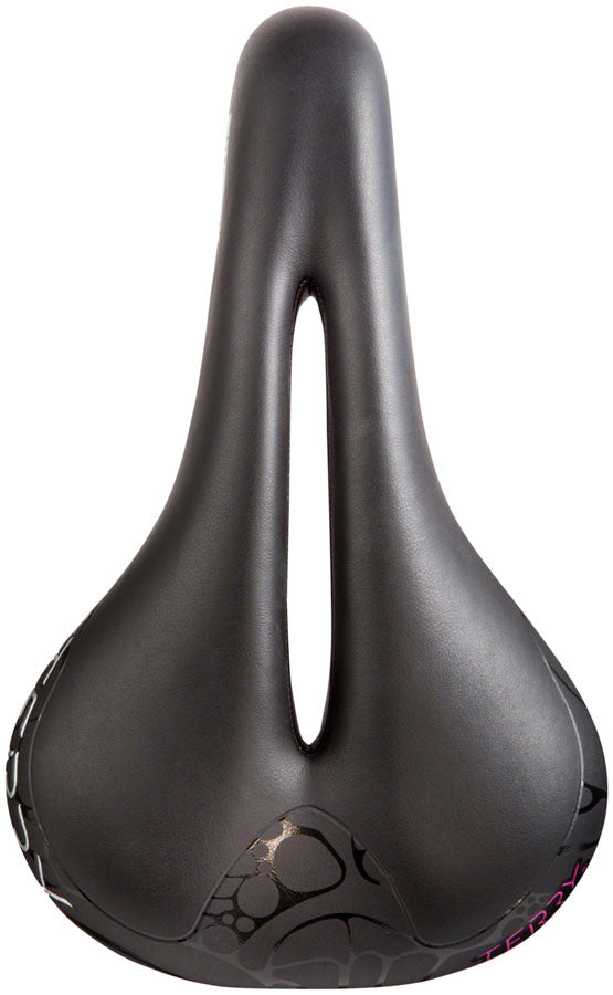 Load image into Gallery viewer, Terry Butterfly Chromoly Saddle - Black 155mm Width Chromoly Rails Womens
