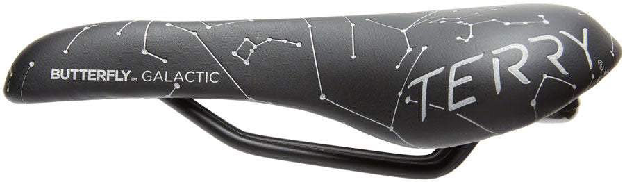 Terry Butterfly Galactic+ Saddle - Black Night 155mm Width Manganese Rails