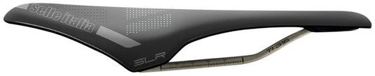 Selle Italia SLR Boost Lady Superflow Saddle - Black 130mm Width Titanium