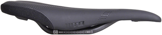 WTB Silverado Saddle - Black 142mm Width Carbon Rails Microfiber Cover