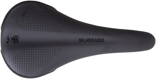 WTB Silverado Saddle - Black 280mm Width Titanium Rails Microfiber Cover