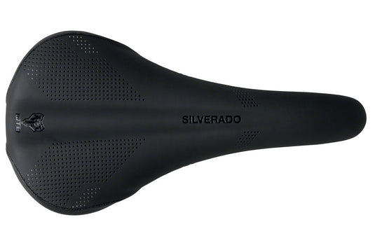 WTB Silverado Saddle - Black 280mm Width Chromoly Rails Microfiber Cover